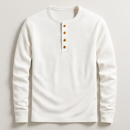 Hudson Henley Long Sleeve Shirt