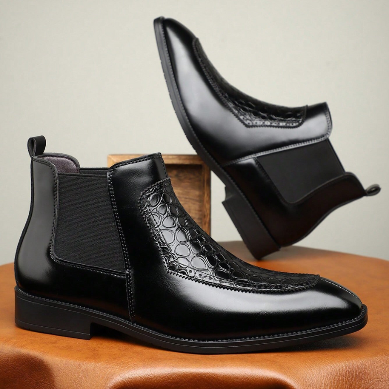 Beaumont Leather Chelsea Boots