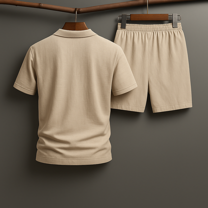 Oslo Linen Polo Set