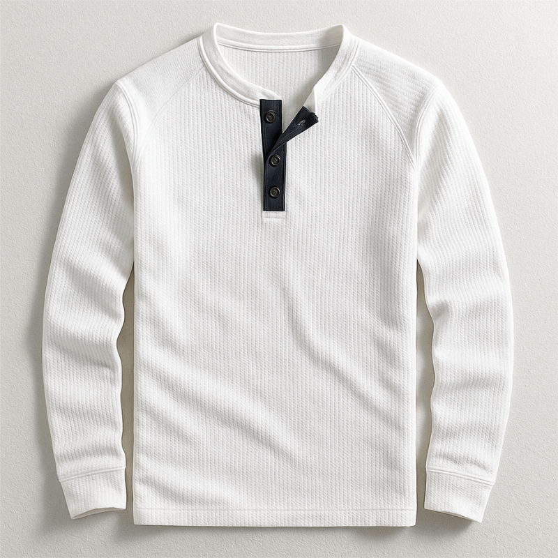 Brooks Henley Long Sleeve Shirt
