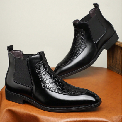 Beaumont Leather Chelsea Boots