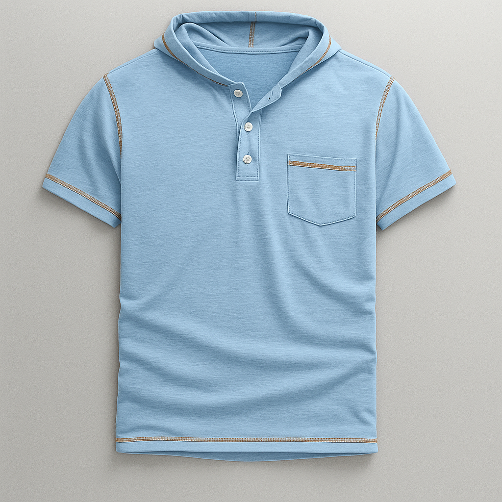 Belmont Hooded Polo Shirt