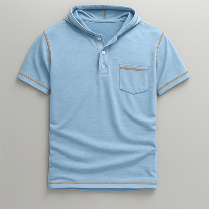 Belmont Hooded Polo Shirt