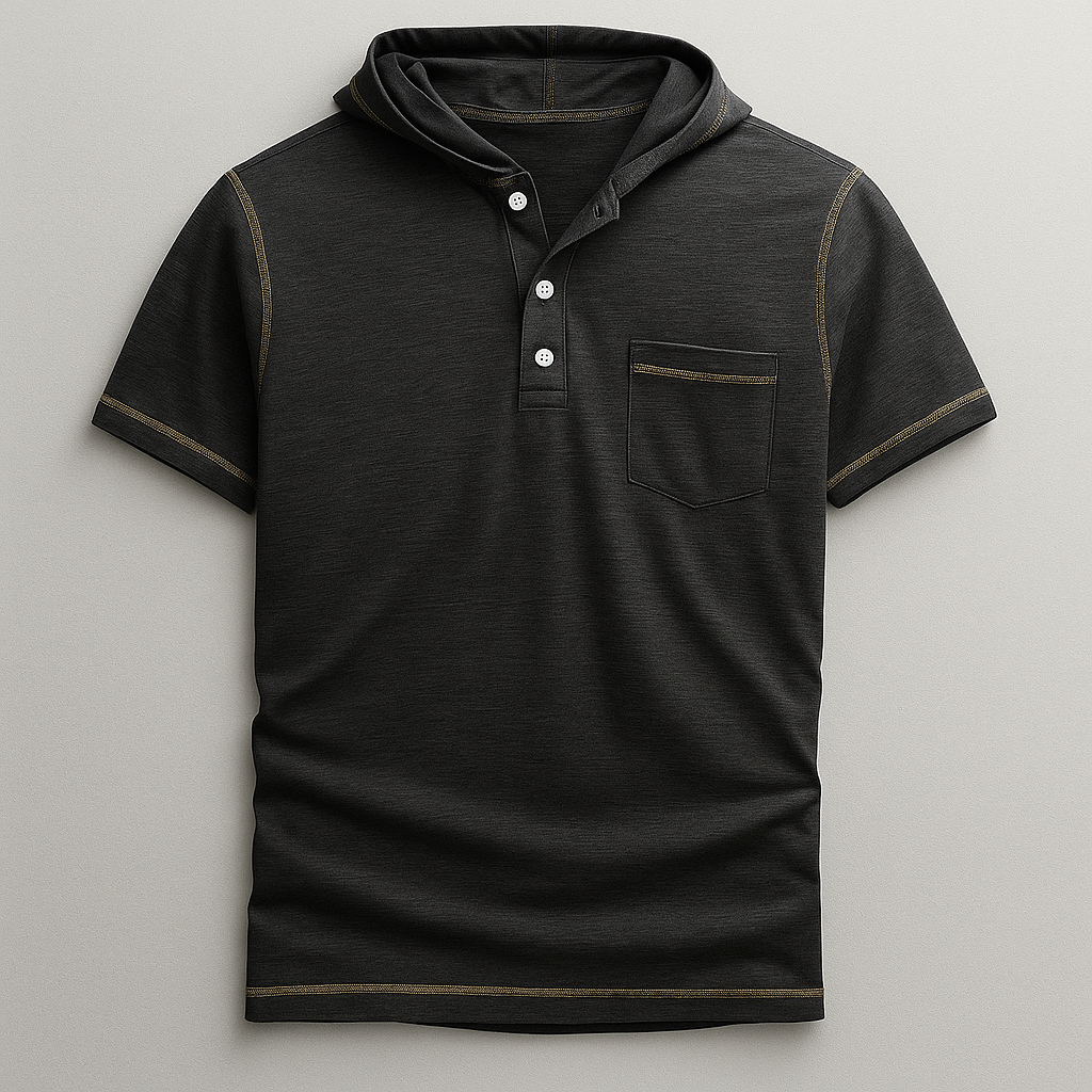 Belmont Hooded Polo Shirt