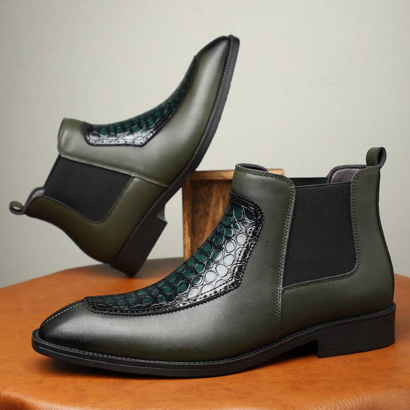 Beaumont Leather Chelsea Boots
