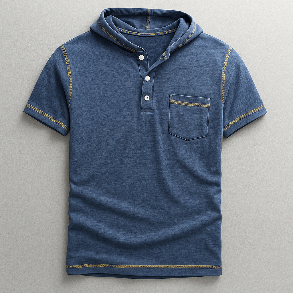Belmont Hooded Polo Shirt