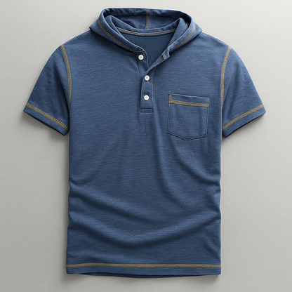 Belmont Hooded Polo Shirt