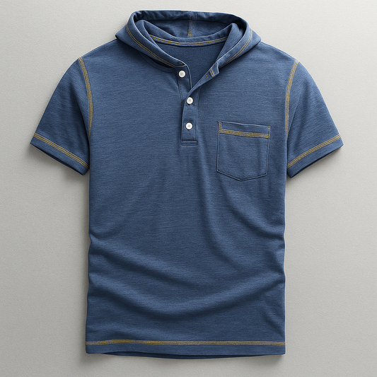 Belmont Hooded Polo Shirt