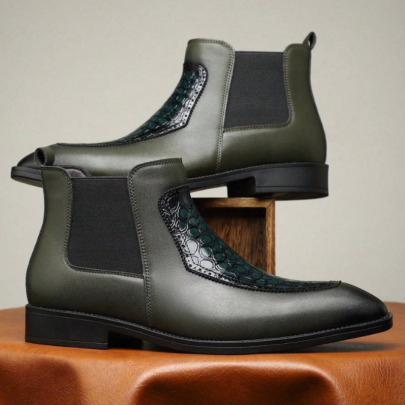 Beaumont Leather Chelsea Boots