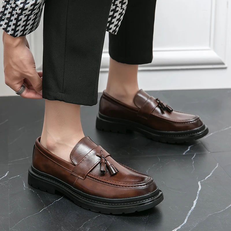 Belmont Leather Tassel Loafers