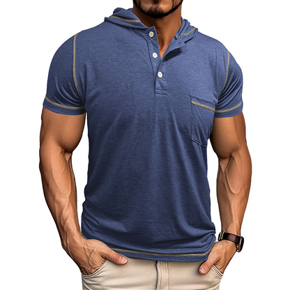 Belmont Hooded Polo Shirt