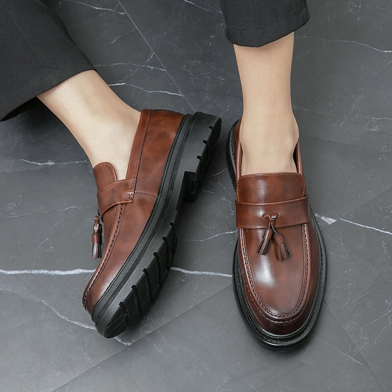 Belmont Leather Tassel Loafers