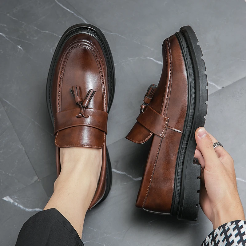 Belmont Leather Tassel Loafers
