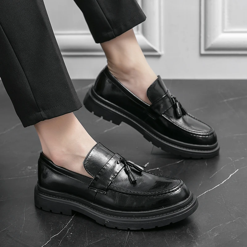 Belmont Leather Tassel Loafers