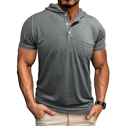 Belmont Hooded Polo Shirt