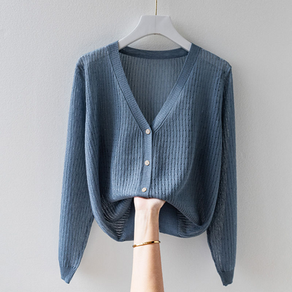 Luna Silk Cardigan