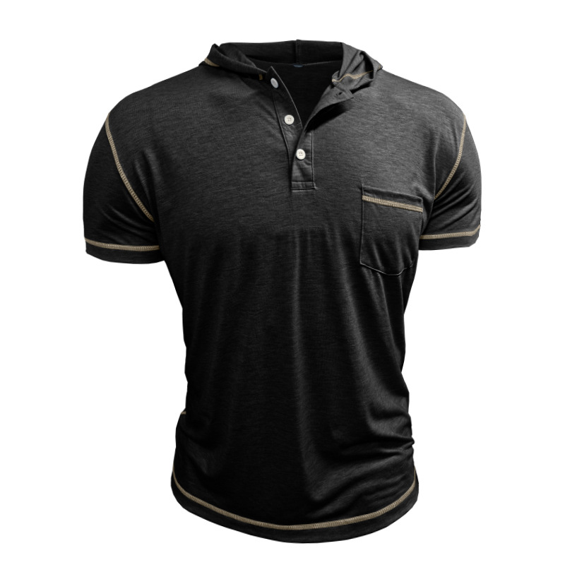 Belmont Hooded Polo Shirt