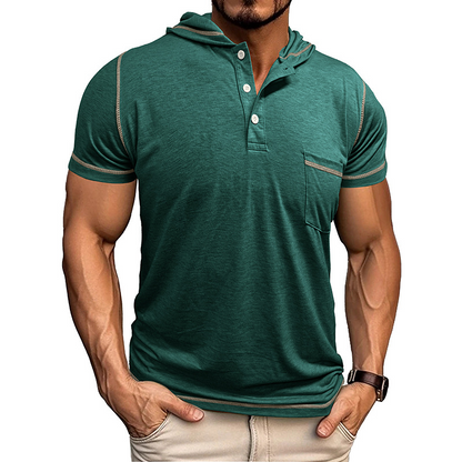 Belmont Hooded Polo Shirt
