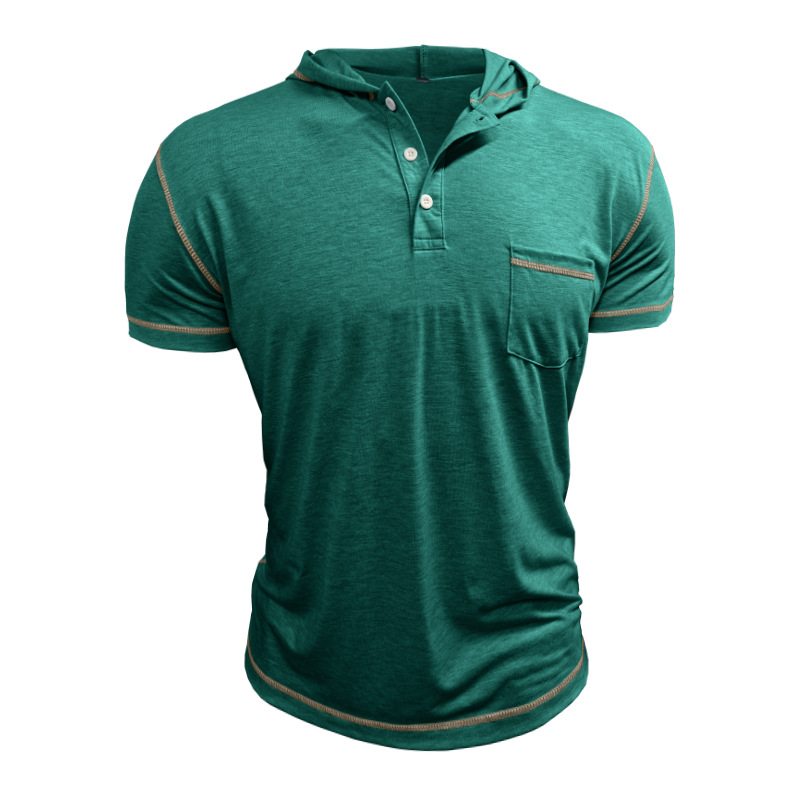 Belmont Hooded Polo Shirt