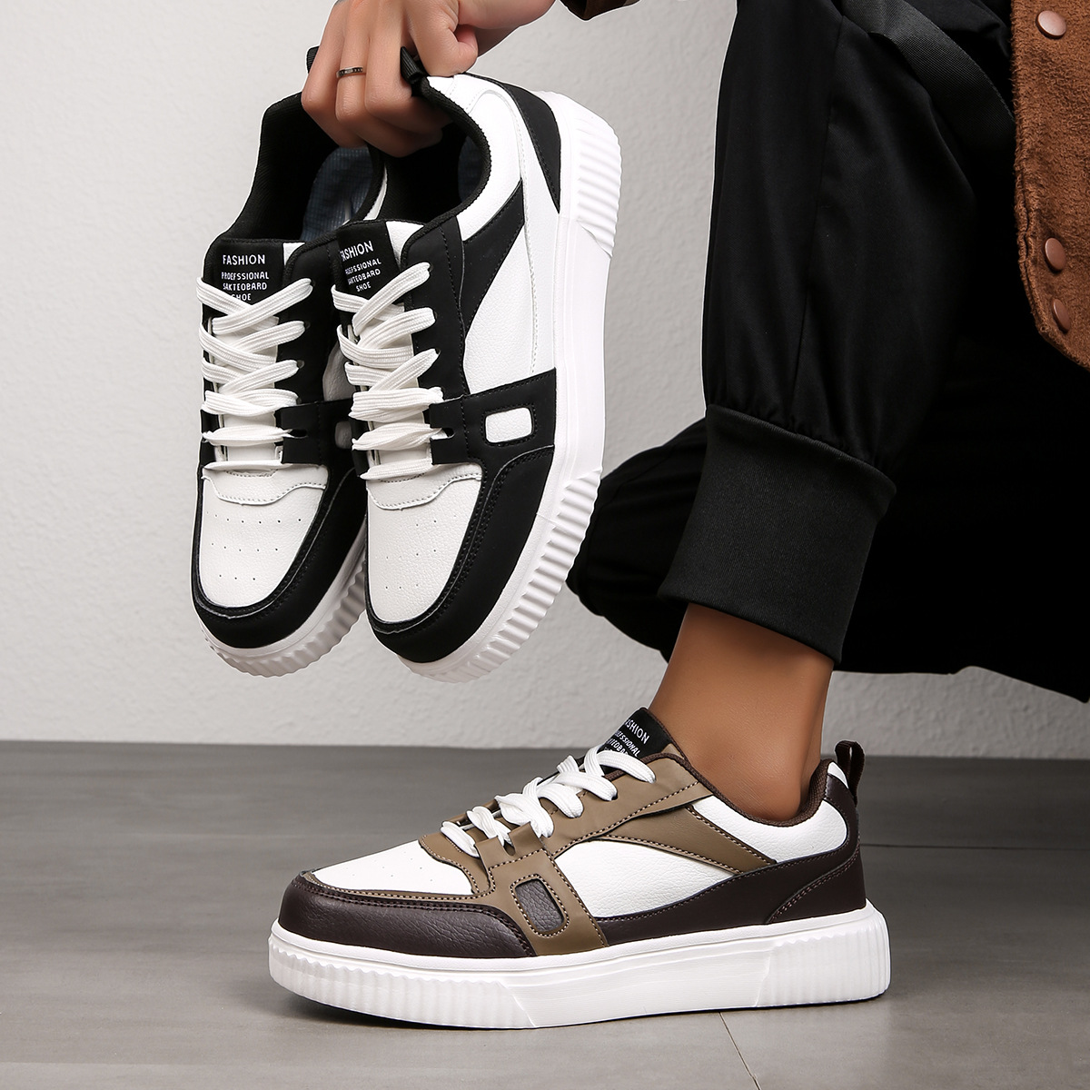 Bellagio Leather Sneakers