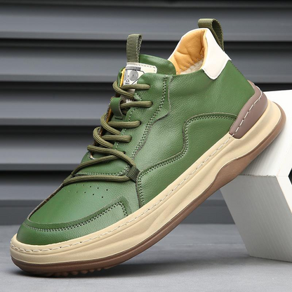 Arturo Italiana Leather Sneakers