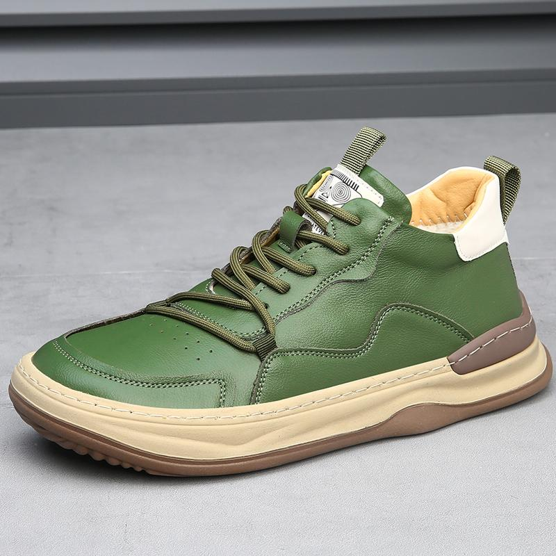 Arturo Italiana Leather Sneakers