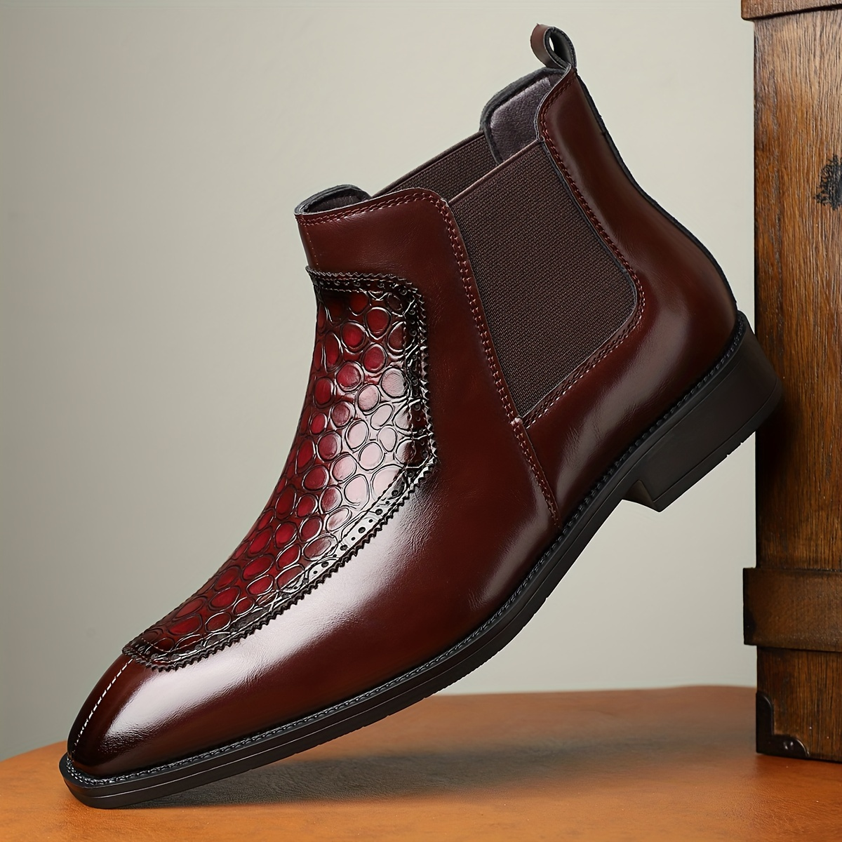 Beaumont Leather Chelsea Boots