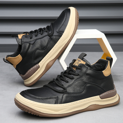 Arturo Italiana Leather Sneakers