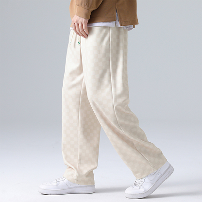 Lusso Corduroy Checkered Joggers