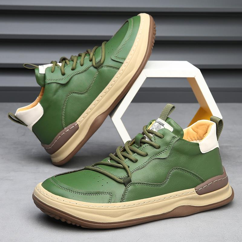 Arturo Italiana Leather Sneakers