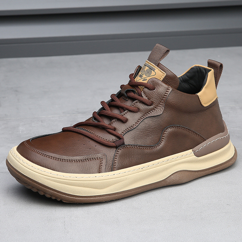 Arturo Italiana Leather Sneakers