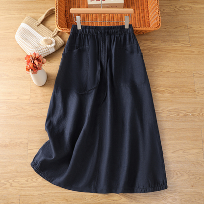 Avery Linen Skirt