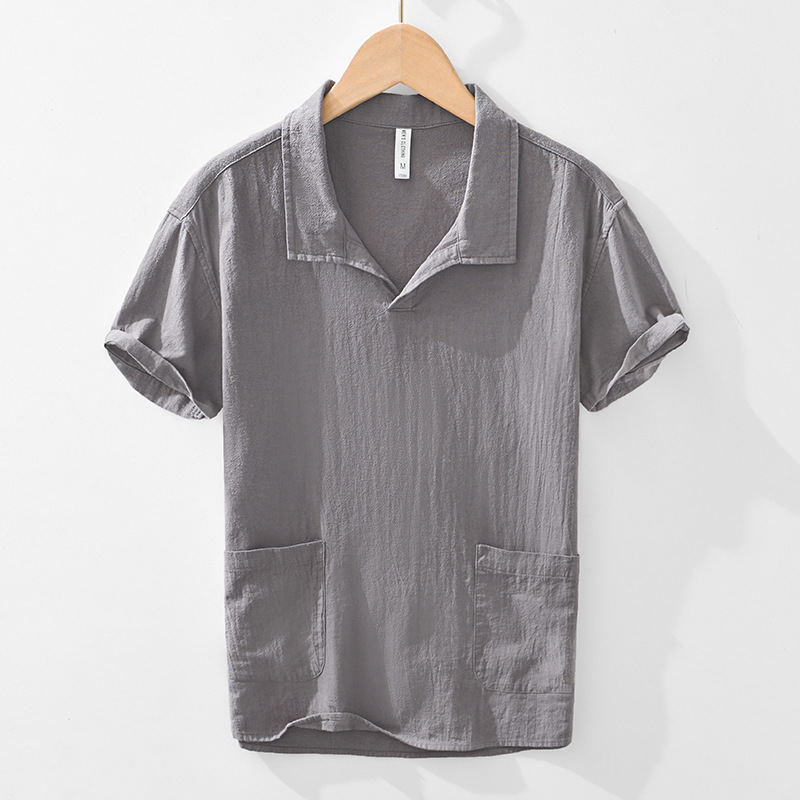 Arlo Linen Polo Shirt