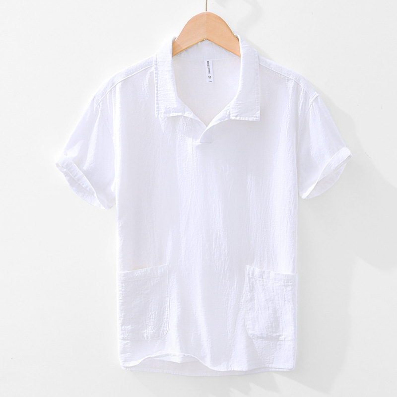 Arlo Linen Polo Shirt