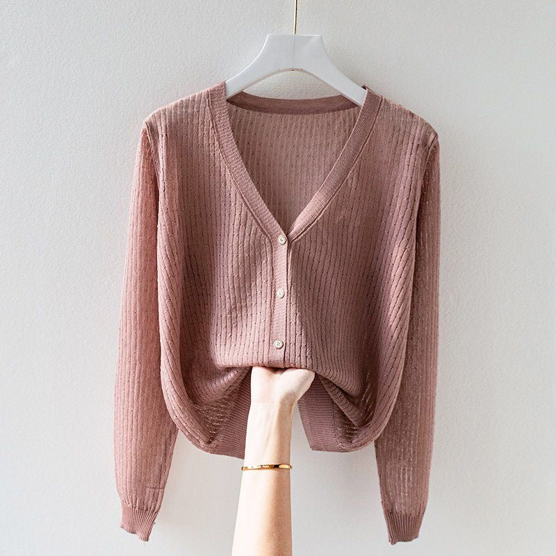 Luna Silk Cardigan