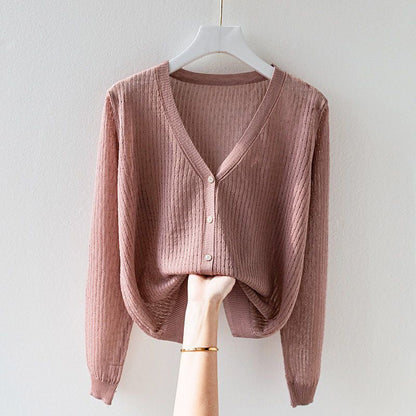 Luna Silk Cardigan