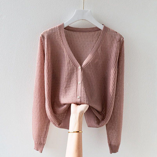 Luna Silk Cardigan