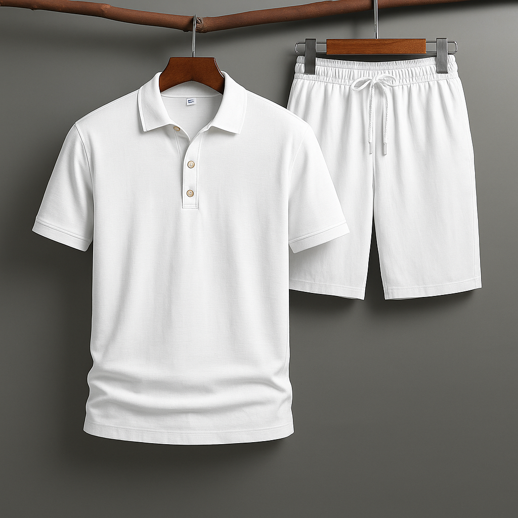 Oslo Linen Polo Set