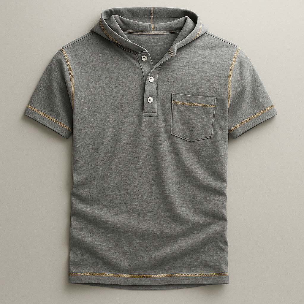 Belmont Hooded Polo Shirt