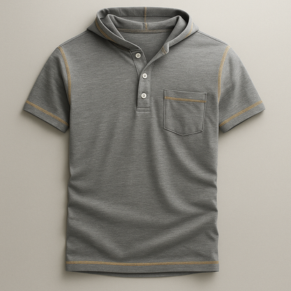 Belmont Hooded Polo Shirt