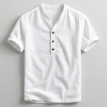 Hayden Linen Henley Shirt