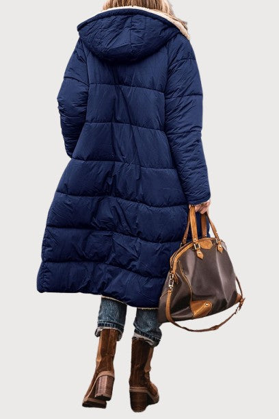 Emily | Elegant Reversible Coat for Women