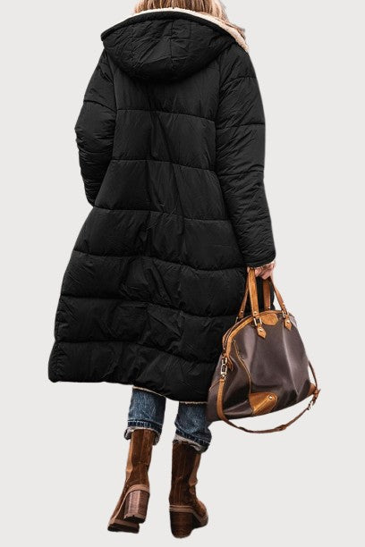 Emily | Elegant Reversible Coat for Women