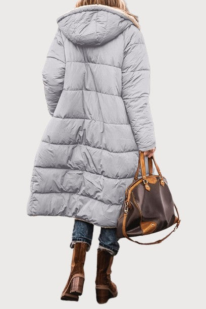 Emily | Elegant Reversible Coat for Women