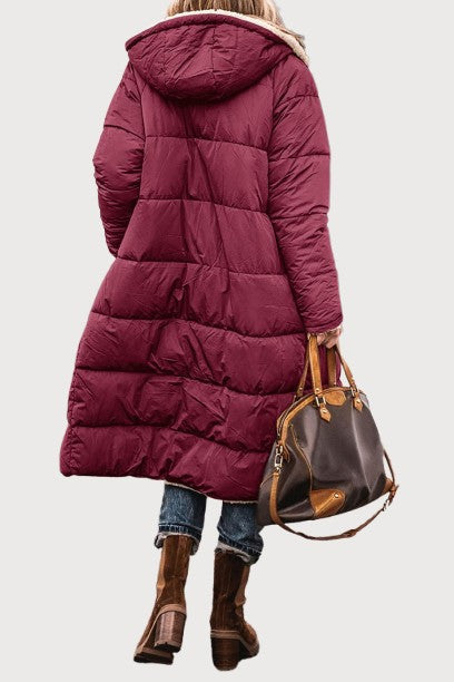 Emily | Elegant Reversible Coat for Women